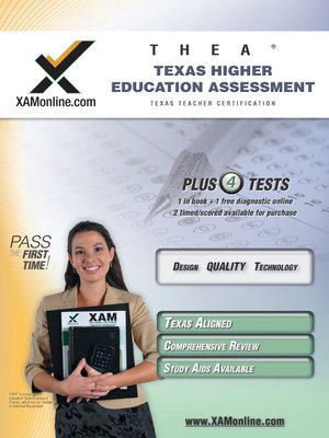 cover image of THEA Texas Higher Education Assessment